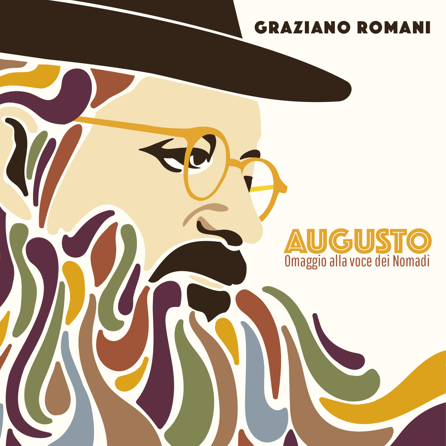 Graziano Romani - Cover CD Augusto: Omaggio alla voce dei Nomadi